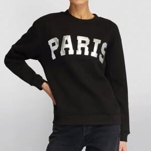Claudie Pierlot Paris Logo Sweatshirt